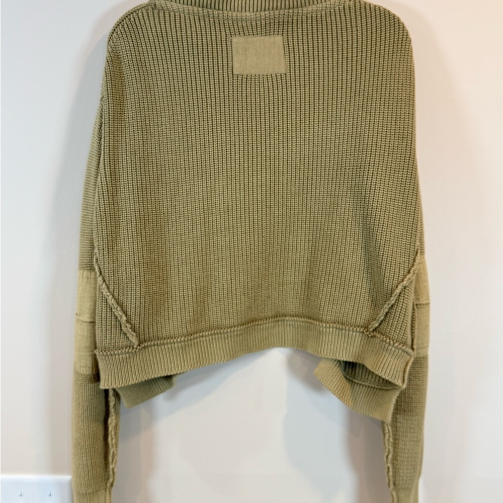 🔥We the Free Women’s Tan Ribbed Open-Front Cardigan Size S NWOT 🔥 - Picture 2 of 6